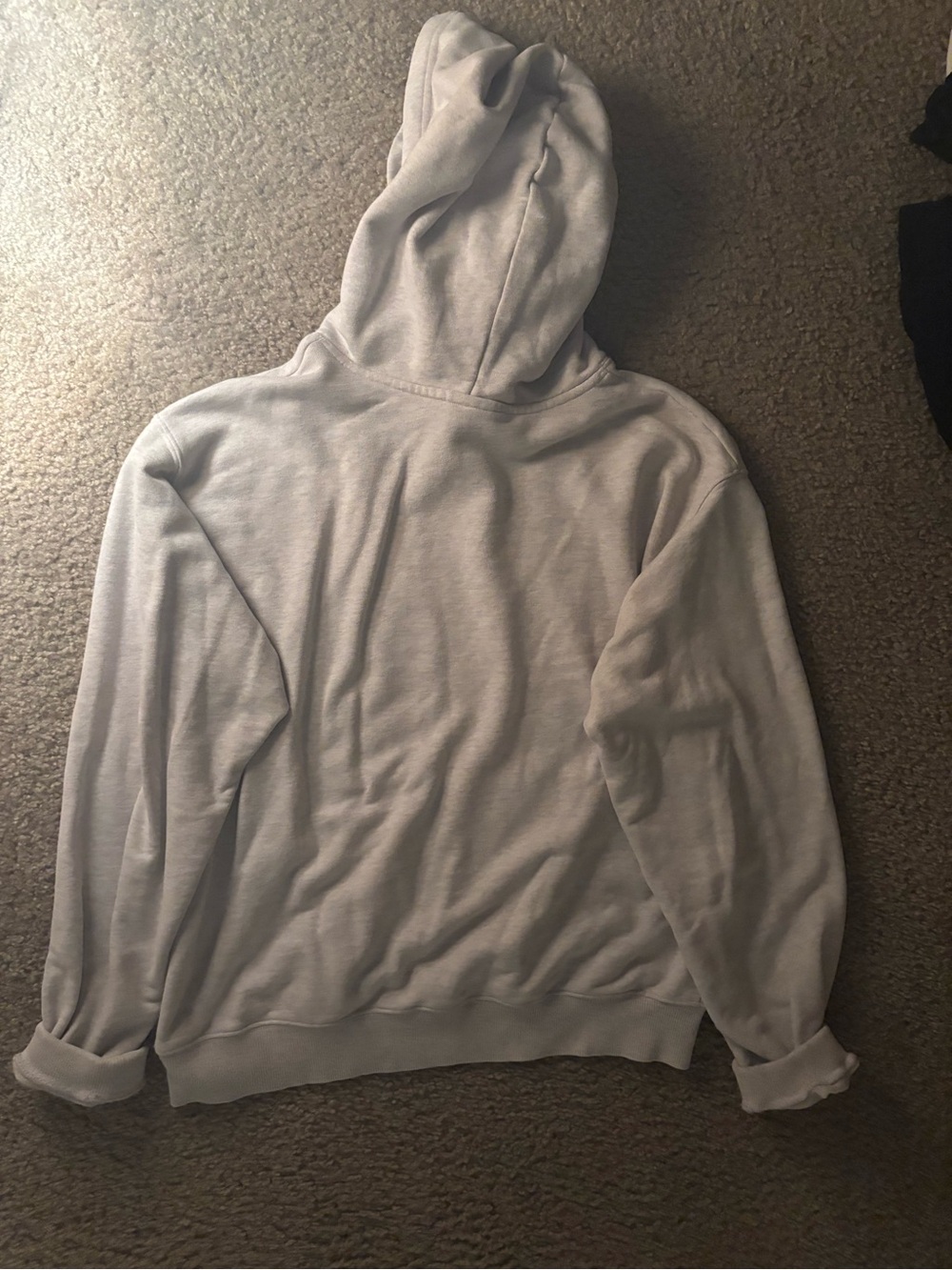 Aritzia Light Gray Hoodie Sweatshirt